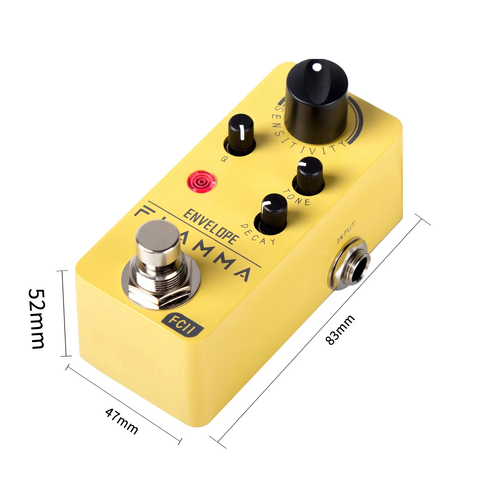 Фото Гитарная педаль FLAMMA FC11 Envelope Filter Analog Auto Wah True Bypass с металлическим корпусом, чисто аналоговая схема №4