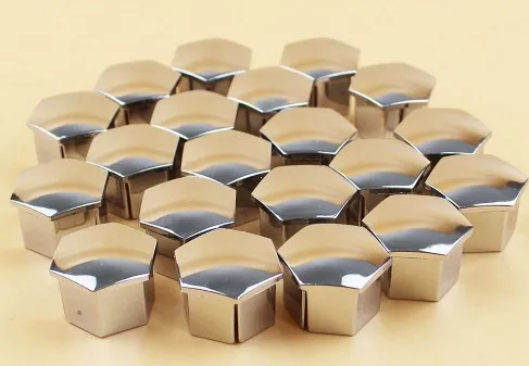 

20Pcs Wheel Nut Rim Cover Tyre Screw Cap Decor For Peugeot 307 308 408 206 207 Car Wheel Tire Accessories