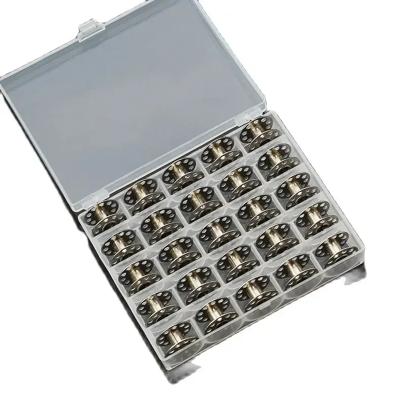 25 шт./компл. набор бобинок катушки для швейной машины красочный пластиковый