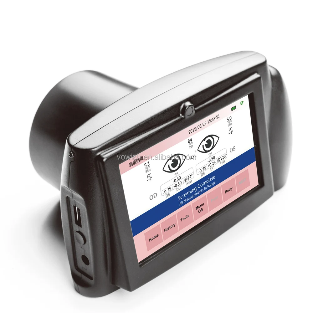 

SW-800 optical instrument vision screener portable auto refractometer