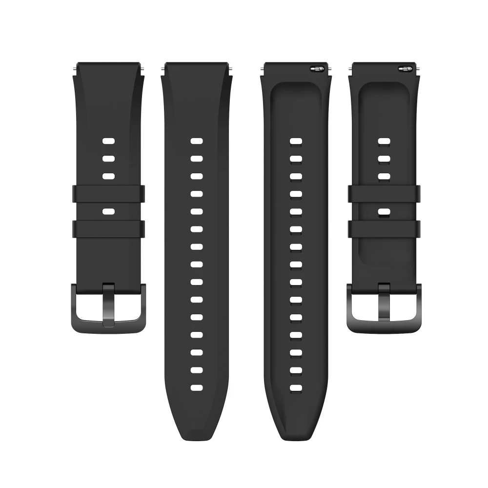 Ремешок силиконовый для Samsung Galaxy Watch 3 Универсальный спортивный резиновый браслет