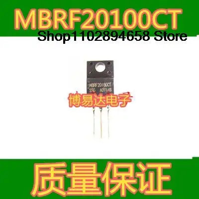 

10Pcs MBRF20100 MBRF20100CT TO-220F 20A100V