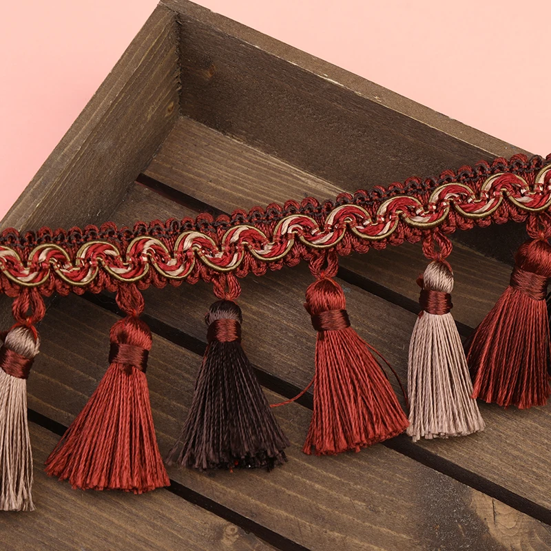 Dailylike Sewing Ribbon Tassel Fringe Cotton Trim Ethnic Latin Dress Stage Garment Curtain Decorative Diy |