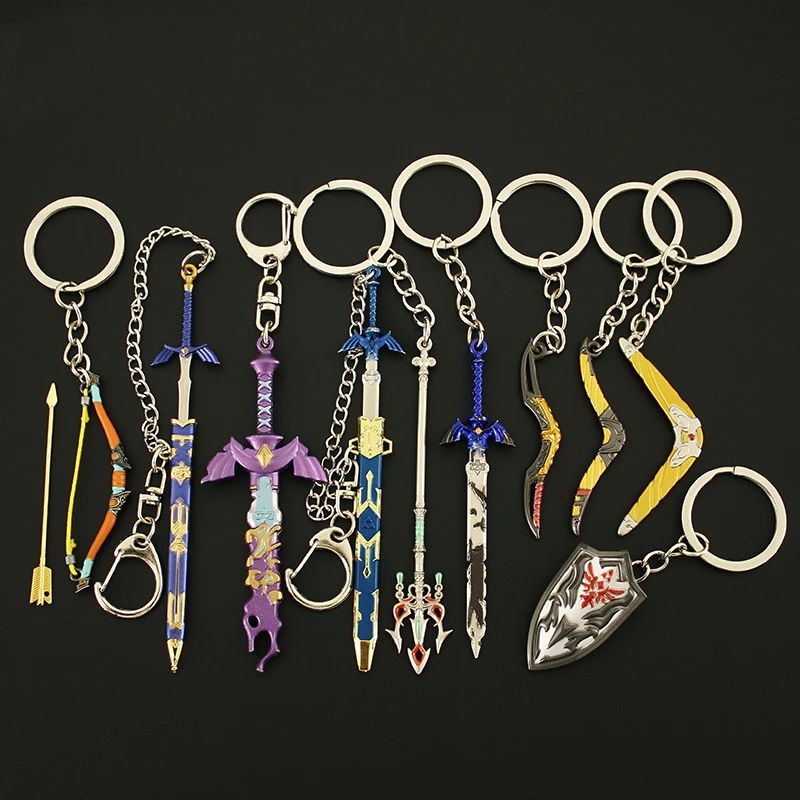 Брелок для ключей из коллекции слезы царства искусственный меч хайлия щит