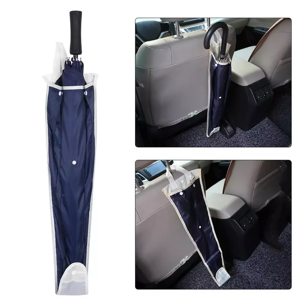 

Car Tools Universal Waterproof Umbrella Sets Car Foldable Seat Back Umbrella Storage Bag Cover Organizer Holder For Public Taxi