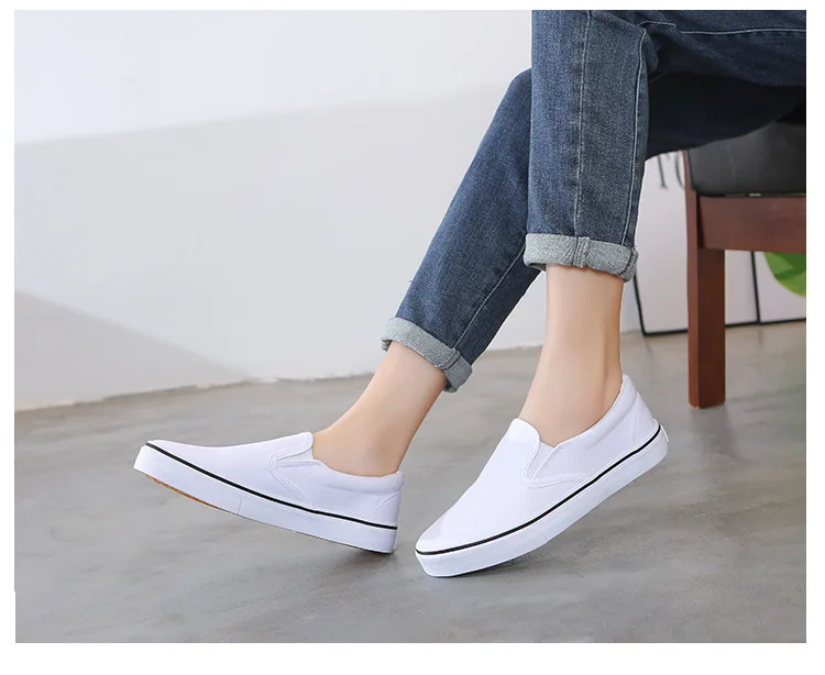 Кроссовки Rainier белые кроссовки для ленивых мужчин в корейской версии весенние