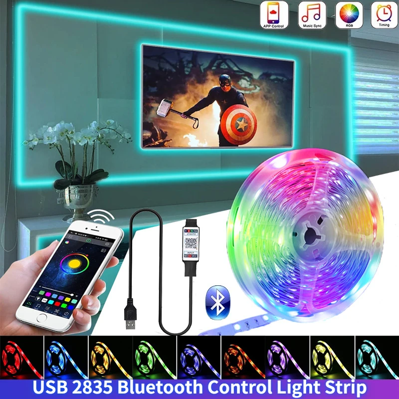 Светодиодная лента 2835SMD для подсветки телевизора гибкая лампа с диодами