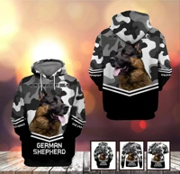 german shepherd men hoodies 3d graphic love dogs animals printed sweatshirts pullovers harajuku streetwear zip hoodies tracksuit