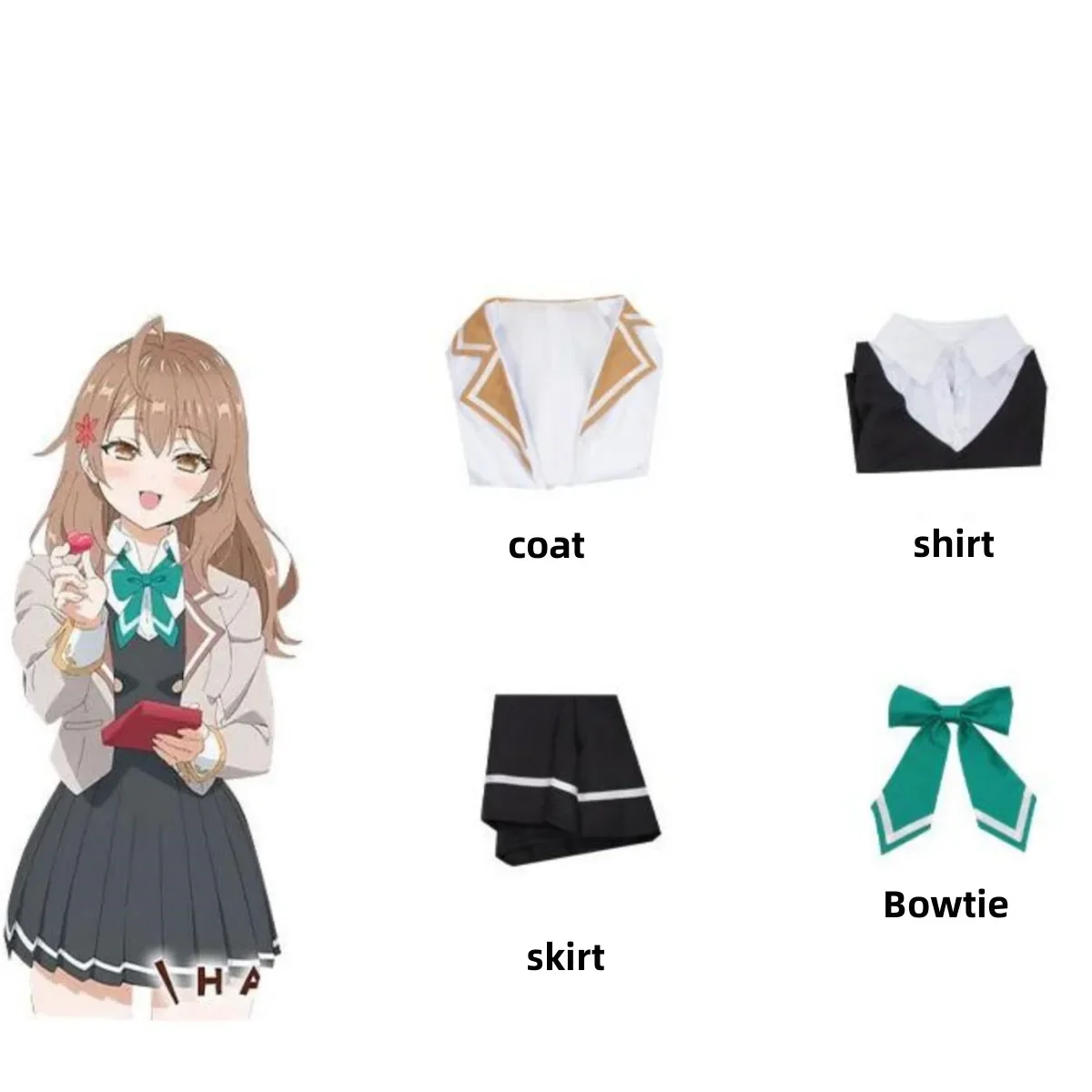 Аниме Alya иногда скрывает ее чувства в России Suo Yuki Alisa Mikhaylovna Kujo косплей костюм