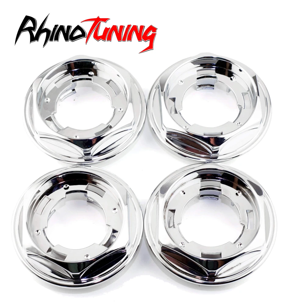 

4pcs 101mm 88mm Car Wheel Center Hub Cap Accessories For 09.23.264 Refits Auto Rim Hub Cover 4 Clip Chrome