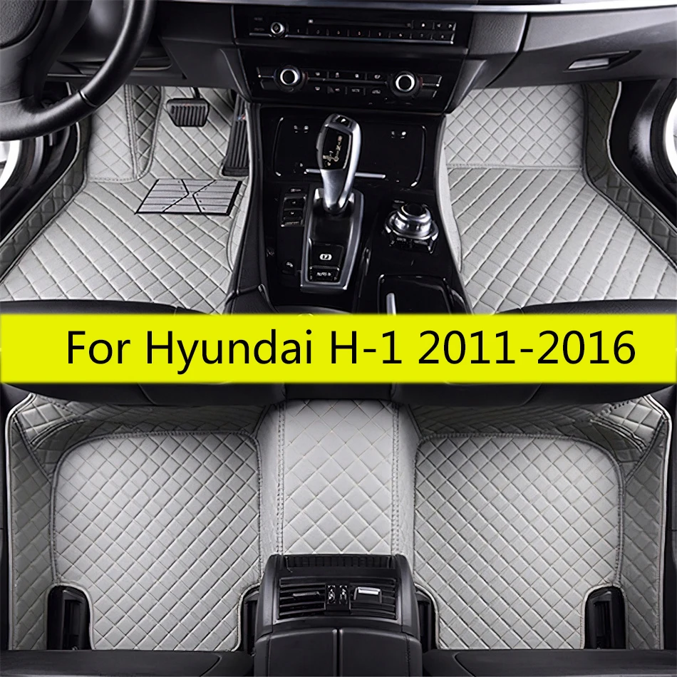 Для Hyundai H-1 H1 2016 2015 2014 2013 2012 2011 (7 местный) Автомобильные напольные коврики