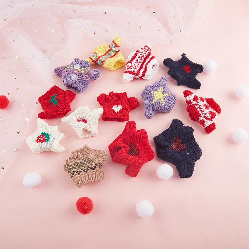 

2022 Clothes Sweater New Year Christmas Clothes Doll Clothes