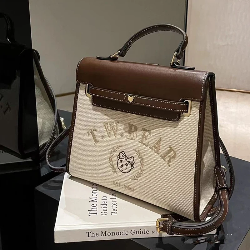 Новинка 2023, дизайнерская сумка-тоут через плечо