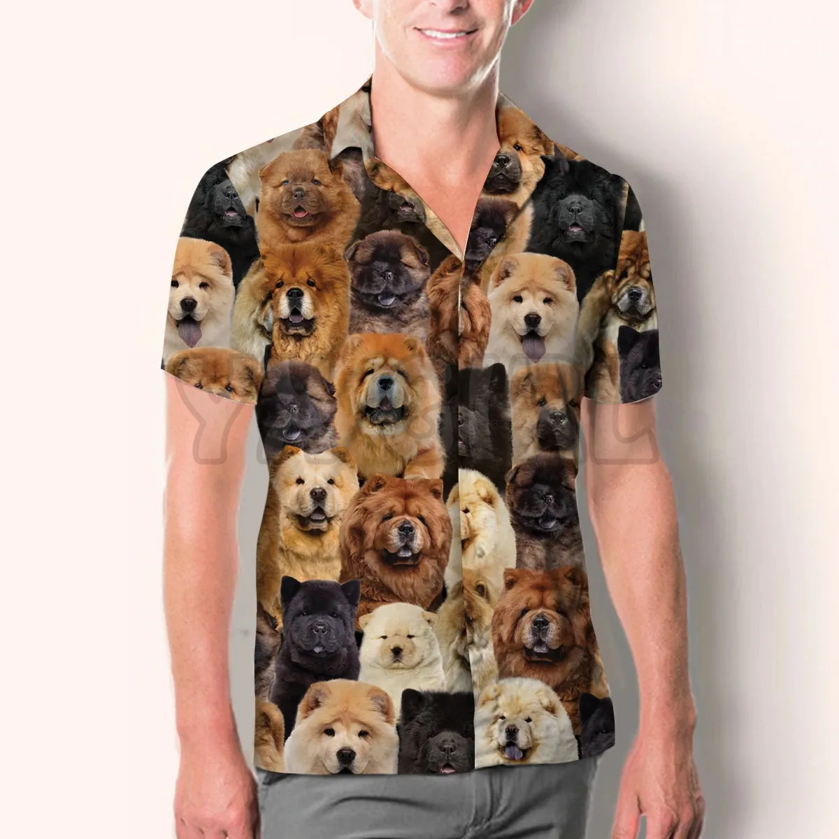 You Will Have A Bunch Of Chow Chows Hawaiian 3D All Over Printed Hawaiian Shirt Men's For Women's Harajuku Casual Shirt Unisex