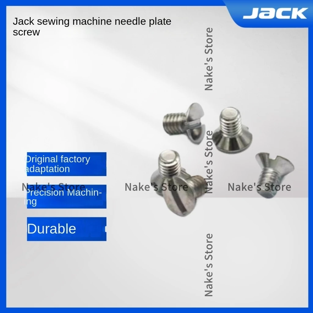 100 шт. оригинальный винт с игольной пластиной SS- 2110920 -Белый TP для Jack 798 E4 C4 Pegasus Ex Hikari