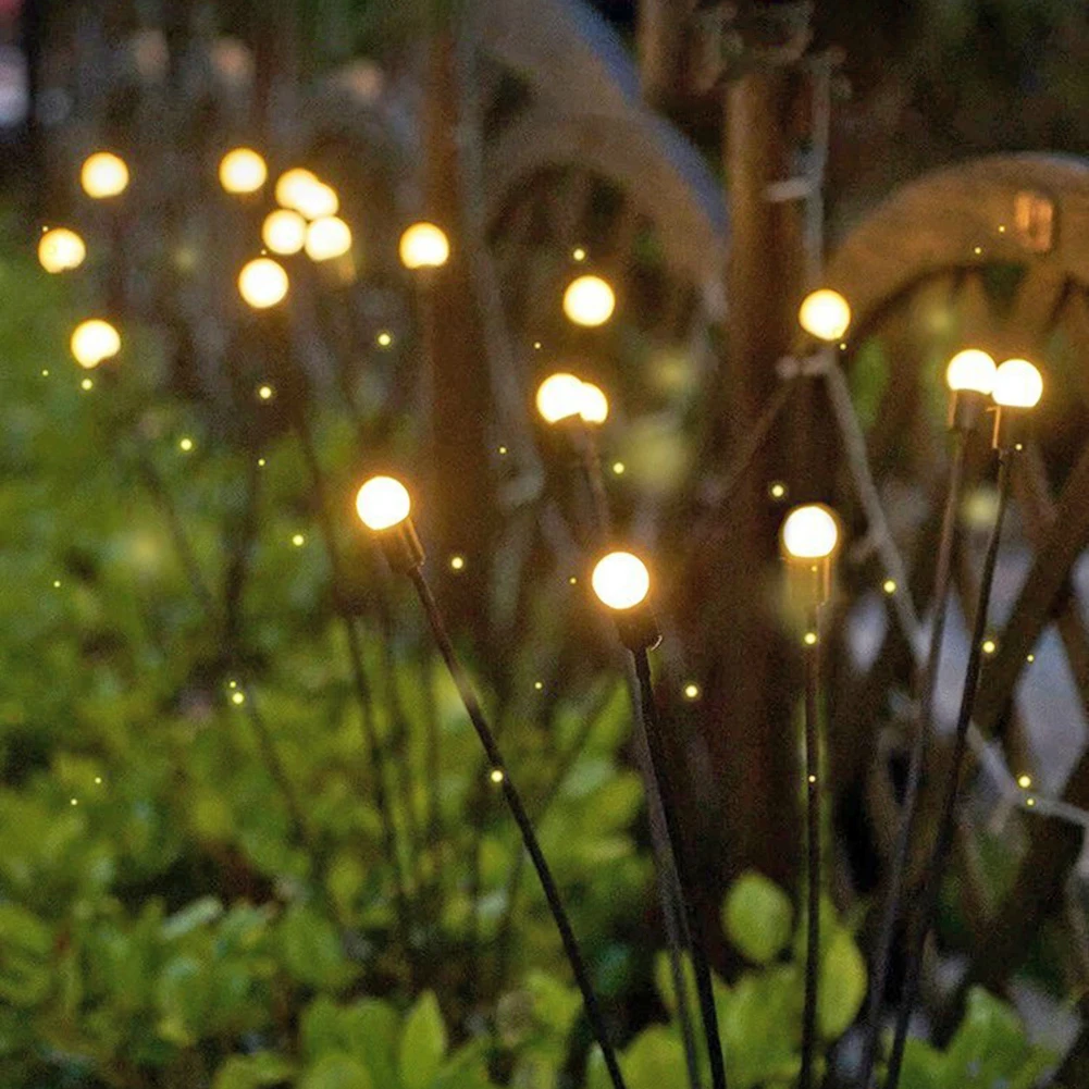 

70cm Solar Firework Light IP65 Waterproof Firefly Light Lighting Ornaments Gifts Christmas Decoration for Backyard Path Walkway