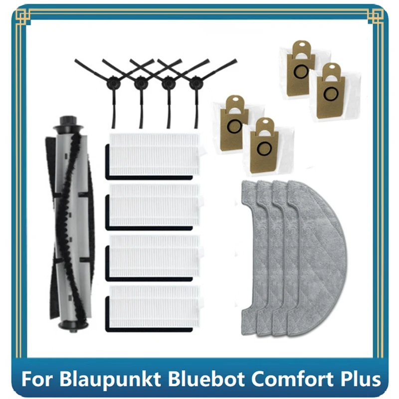 Для Blaupunkt Bluebot Comfort Plus аксессуары для робота-пылесоса сменная основная боковая
