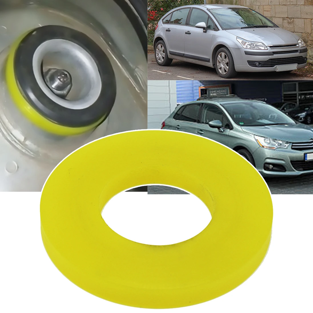 Rubber Bushing Dampers For Citroen C4 DS4 Front Strut Tower 