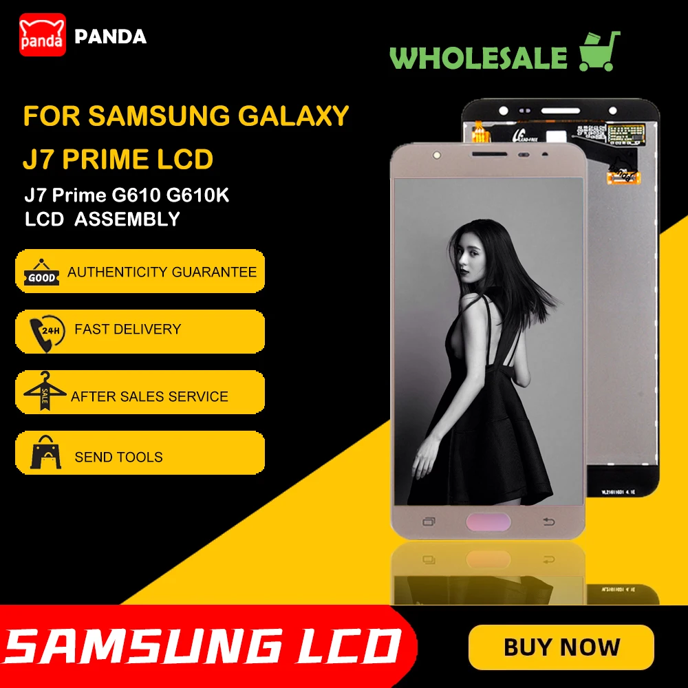 

Оригинальный ЖК-дисплей для Samsung Galaxy J7 Prime G610 дисплей с сенсорным экраном дигитайзер в сборе G610S G610F панель
