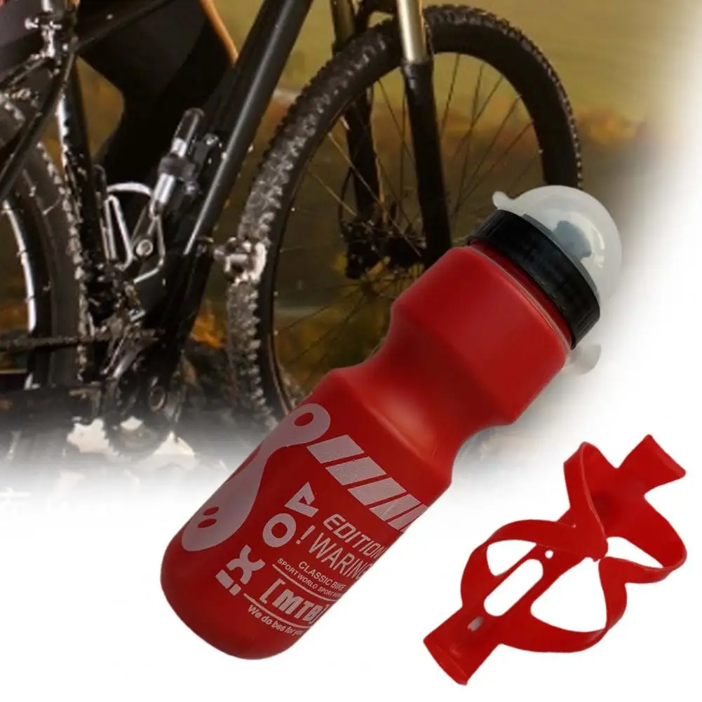 

1 Set Bicycle Bottle Holder Easy to Install Long Lasting Anti-slid Handle Cycling Bottle Holder for Sport