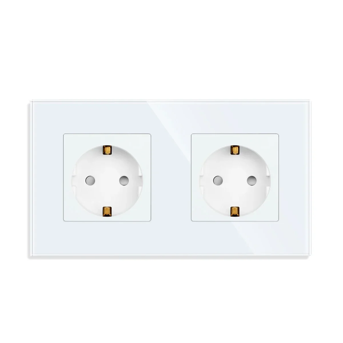 Стандартные розетки ЕС. Одиночная розетка с кристаллами. USB-розетка 16А. Двойная розетка Type-C. Тройные настенные розетки. Стекло европейского стандарта. Настенный монтаж.