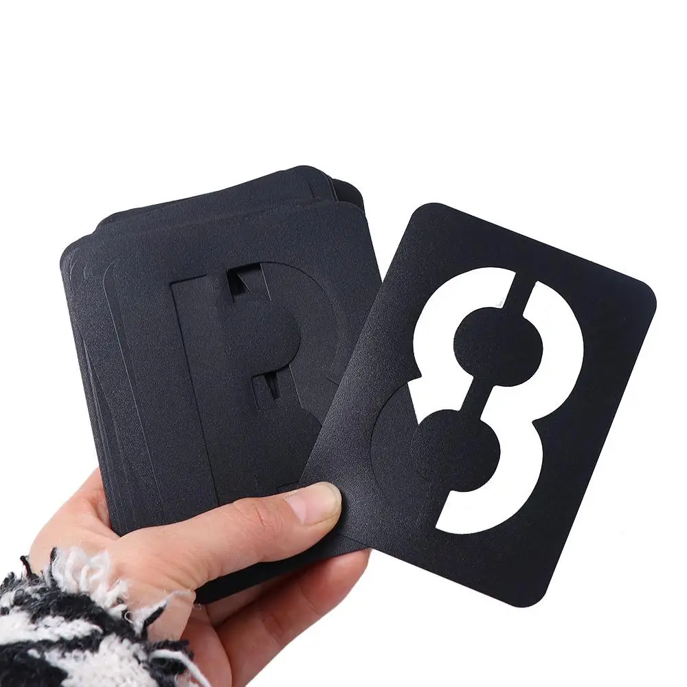 

Drawing Embossing Spray Painting Template Hollowed Letter Stencils Kit Copying Stencils Letter Number Symbols Templates