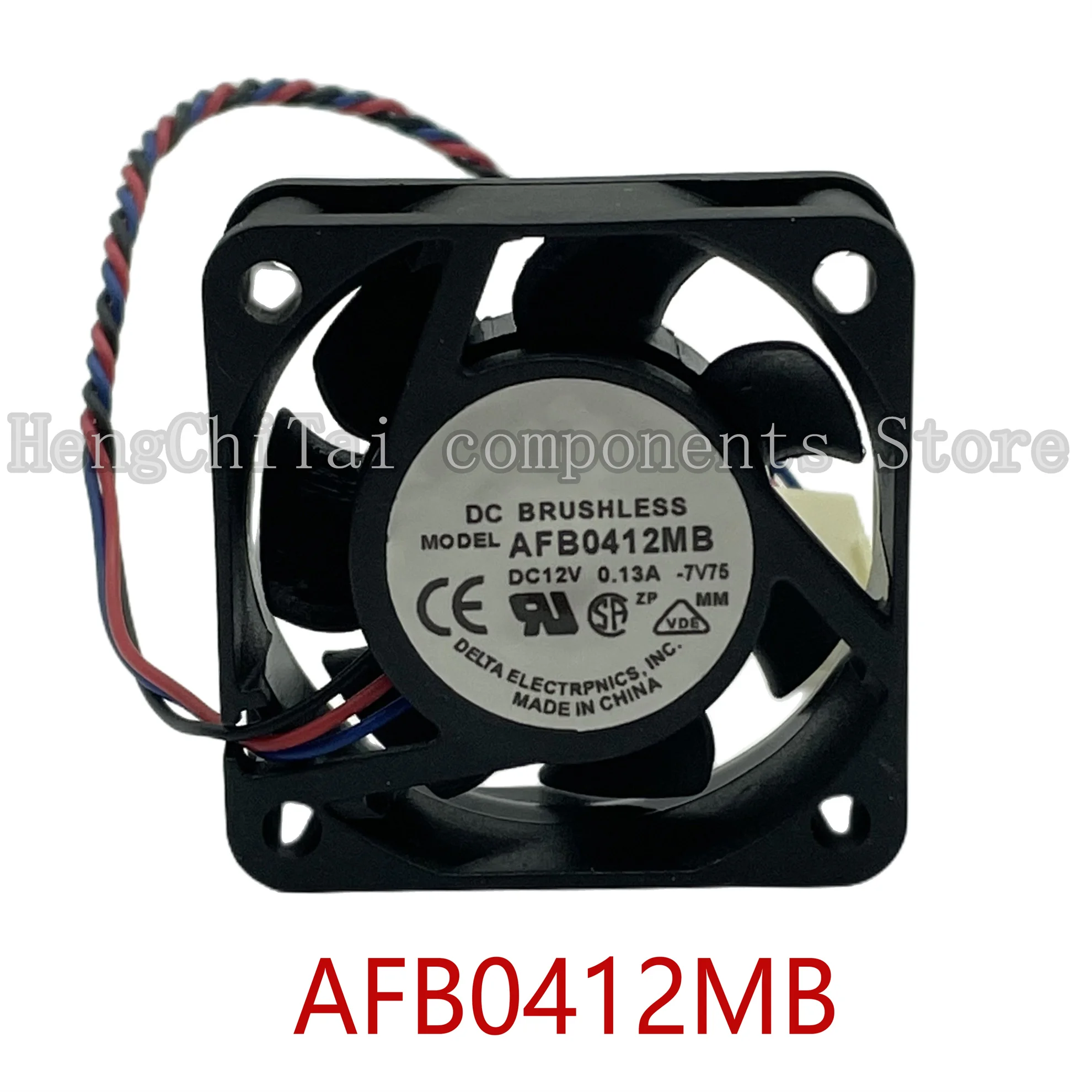 Новый оригинальный вентилятор охлаждения 4 см AFB0412MB 4015 12V 0.13A