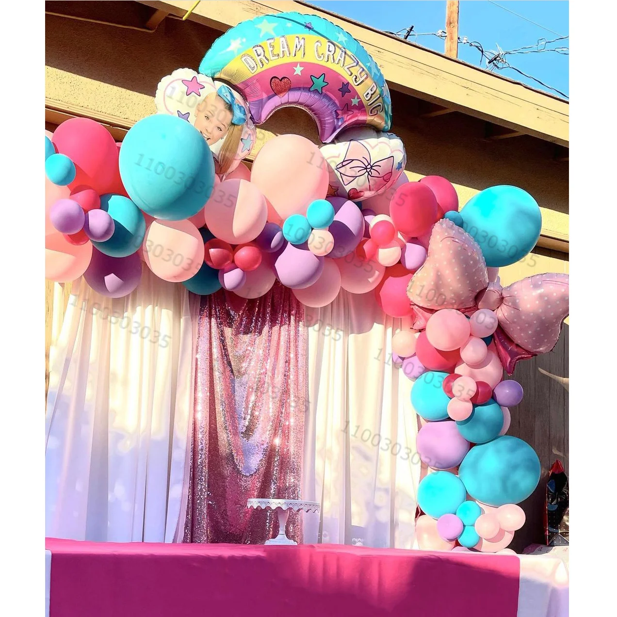 

162 шт., декоративные радужные воздушные шары