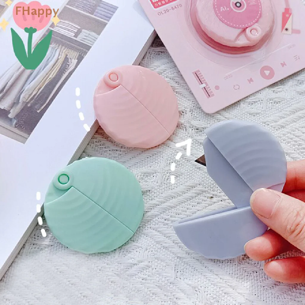 

Mini Record Utility Knife Folding Portable Blade Cutter Wrapping Tools Small Mini Paper Cutter Office School Household