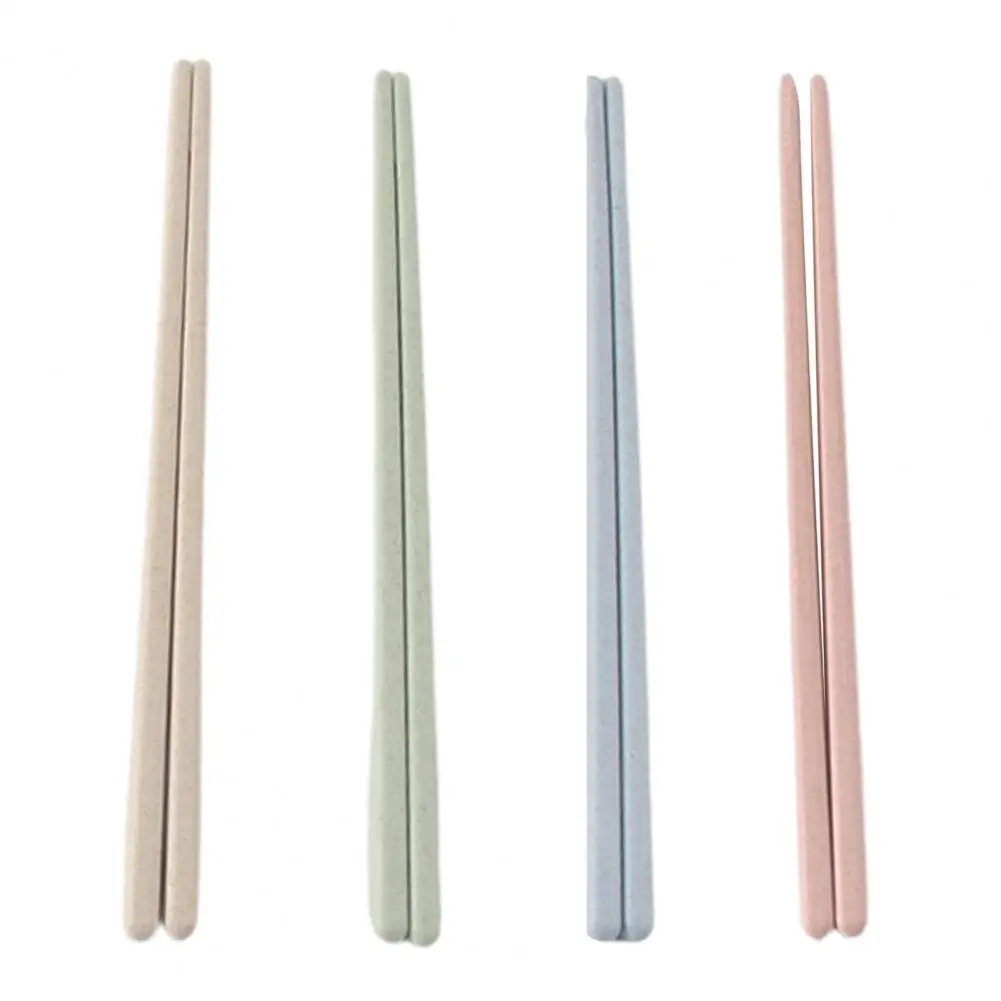 

4 Pair/Set Noodles Chopsticks Portable Smell-less Convenient Washable Chinese Noodle Chopsticks Chopsticks for Picnic