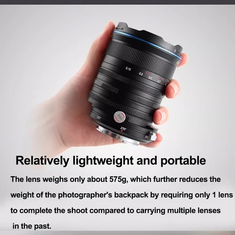 Объектив для камеры Laowa Venus Optics 12-24 мм F5,6 с зумом для Sony E Canon RF EF-M Nikon Z Fuji X L