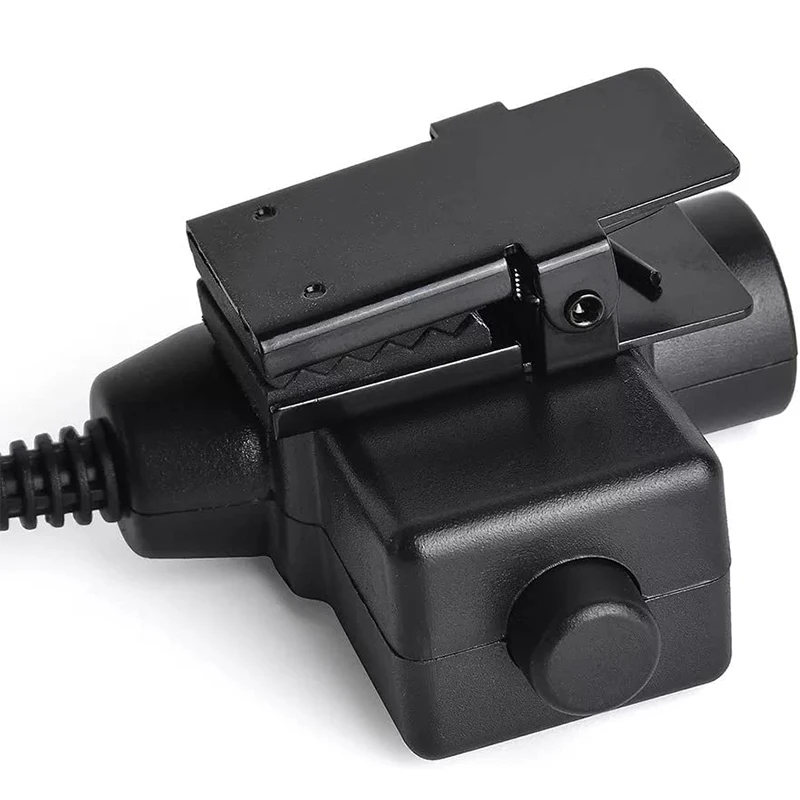 PTT Adapter Cable for Retevis RT29 RT87 RT48 RT47V RT82 RT83 Ailunce HD1 Motorola GP328Plus TELO E980 M6 Walkie Talkie Connector