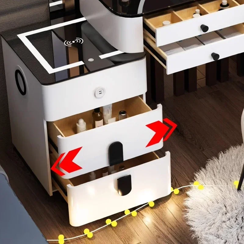 Столик для макияжа современная спальня роскошная мебель салон туалетный столик