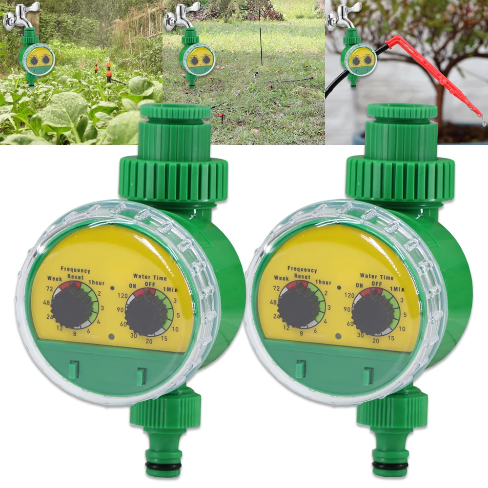 Garden Water Timer Home Indoor Outdoor Timed Irrigation Controller Automatic Sprinkler Programmable Valve Faucet Hose Electronic