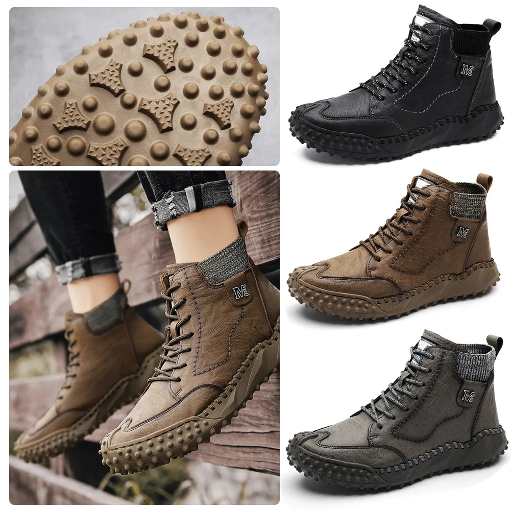 

Winter Warm Booties Warm Lining Non-Slip Outdoor Boot For Adults Teens