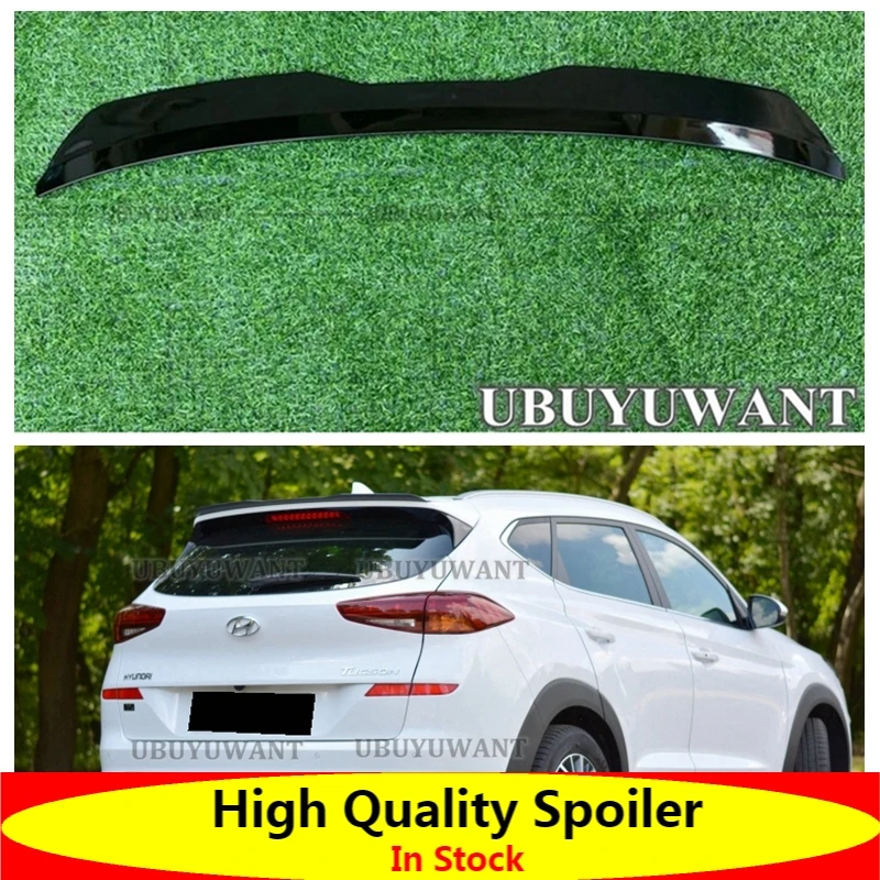 

Задний спойлер на крышу для Hyundai Tucson TL Facelift 2019 + спойлер для хэтчбека из АБС-пластика блестящий черный Автомобильный спойлер