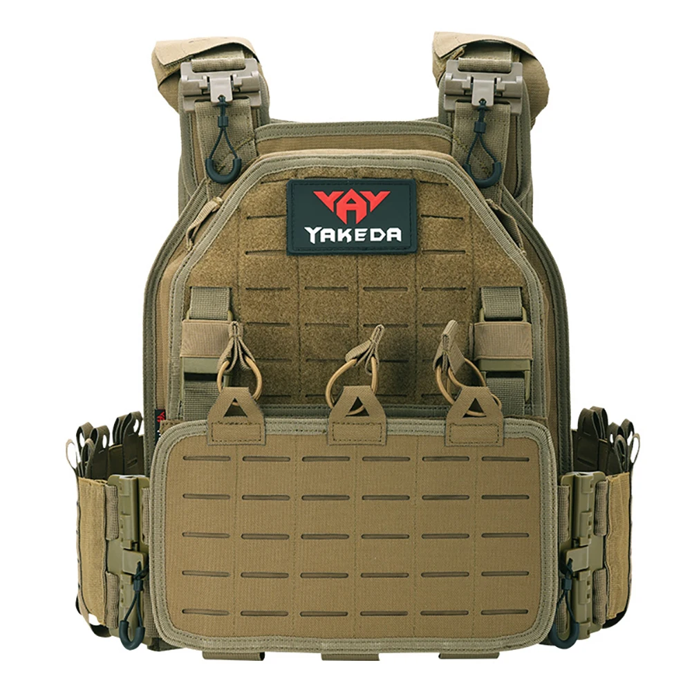 

Tactical Vest Plate Carrier Outdoor Hunting Bulletproof Vest Men Airsoft Carrier Combat Molle 1000D Nylon Military Equipment