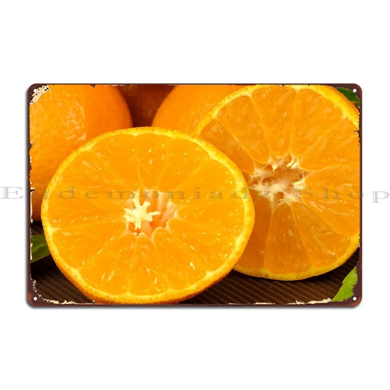 

Mandarins Metal Sign Rusty Designing Classic Cinema Garage Tin Sign Poster