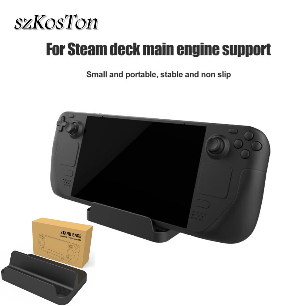 

Holder Base for Valve Steam Deck Switch OLED Lite Game Console Anti-Slip Vertical Stand Dock for Steam Deck Gaming Accessories