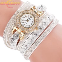 new alloy diamond ring bracelet watch digital face korean velvet ladies watch quartz watch women watch necklace bracelet set