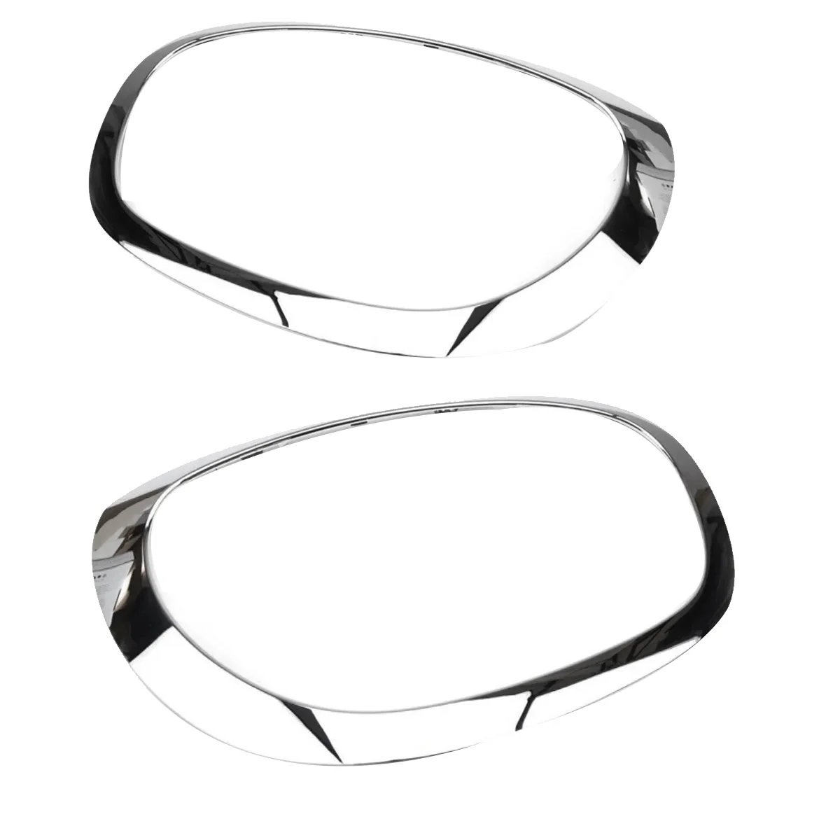 

For MINI COUNTRYMAN F60 front left right headlight chrome trim