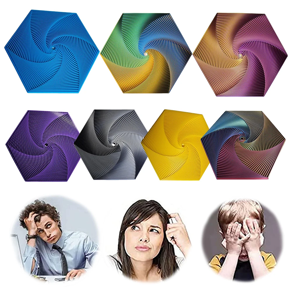 Фрагментированная шестиугольная настольная игра с 3D-печатью сенсорная игрушка