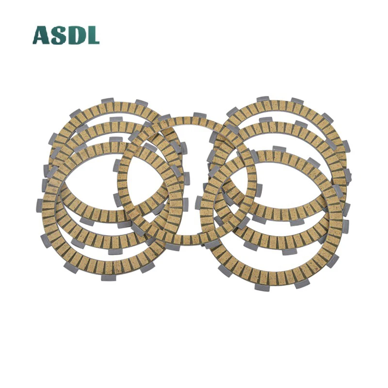 

Motorcycle Friction Clutch Plate Kit For HONDA CR250 CRF450 CR500 XR500 XBR500 NX500 XL600 XR600 XR650 FMX650 FX650 NX650 SLR650