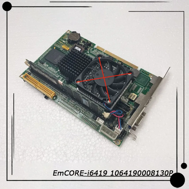 

EmCORE-i6419 1064190008130P For Arbor Industrial Control Motherboard Before Shipment Perfect Test