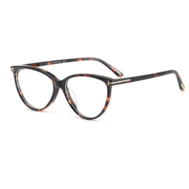 Ford Ft5743 оправа для очков высокого качества большая кошачий глаз плоское зеркало