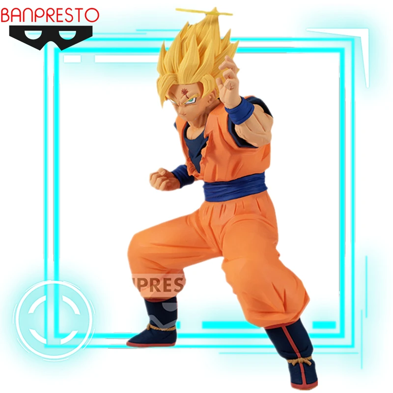 In Stock Original BANPRESTO MATCH MAKERS Competitor Dragon Ball Super Saiyan 2 Son Goku Anime Figure Model Collecile Action Toy