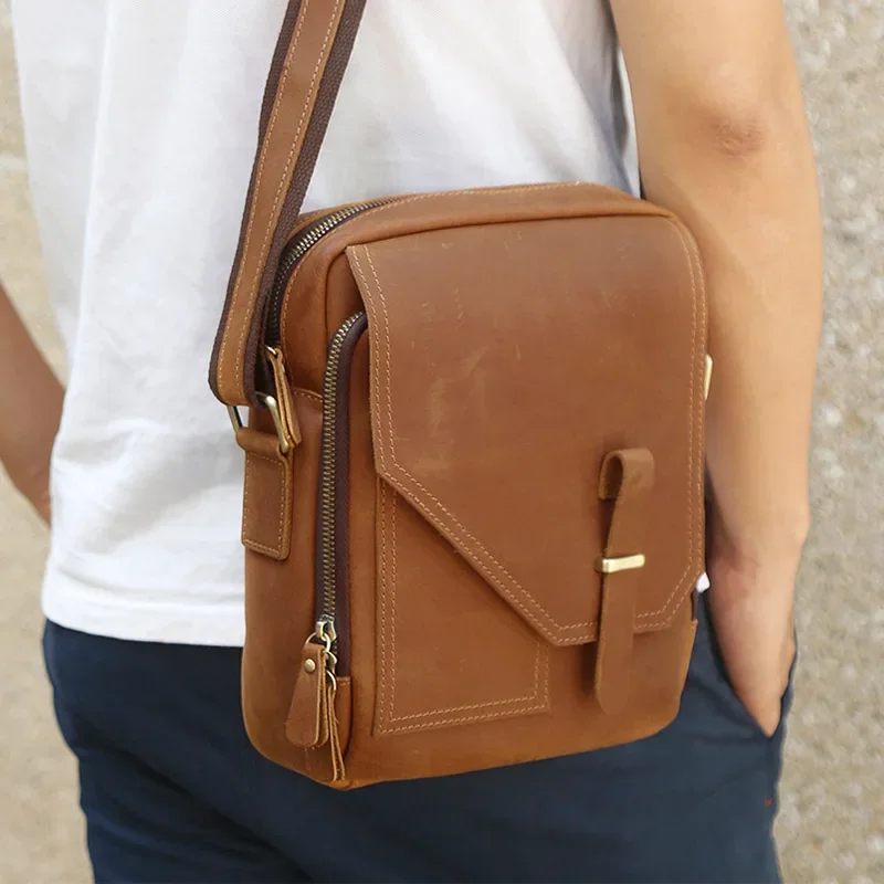 Рисунок 2 - Винтажная кожаная сумка-мессенджер