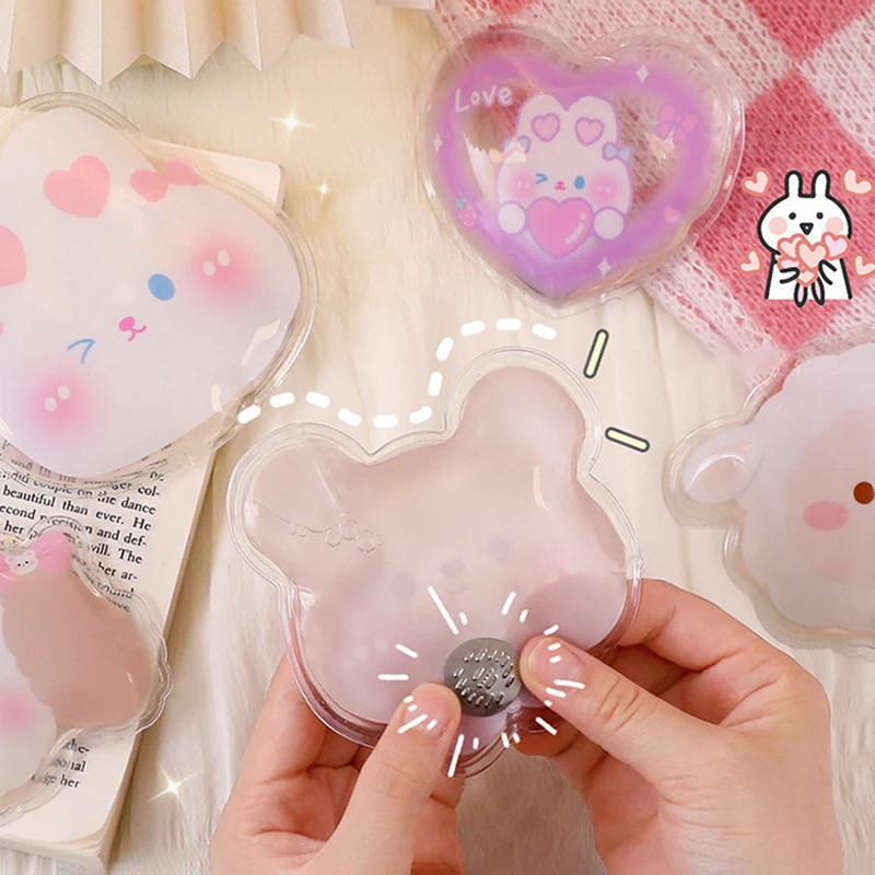 

PVC Cute Gel Hand Warmer Portable Self-heating Instant Heat Hand Warmer Reusable Lightweight Instant Heat Hand Warmer for Office