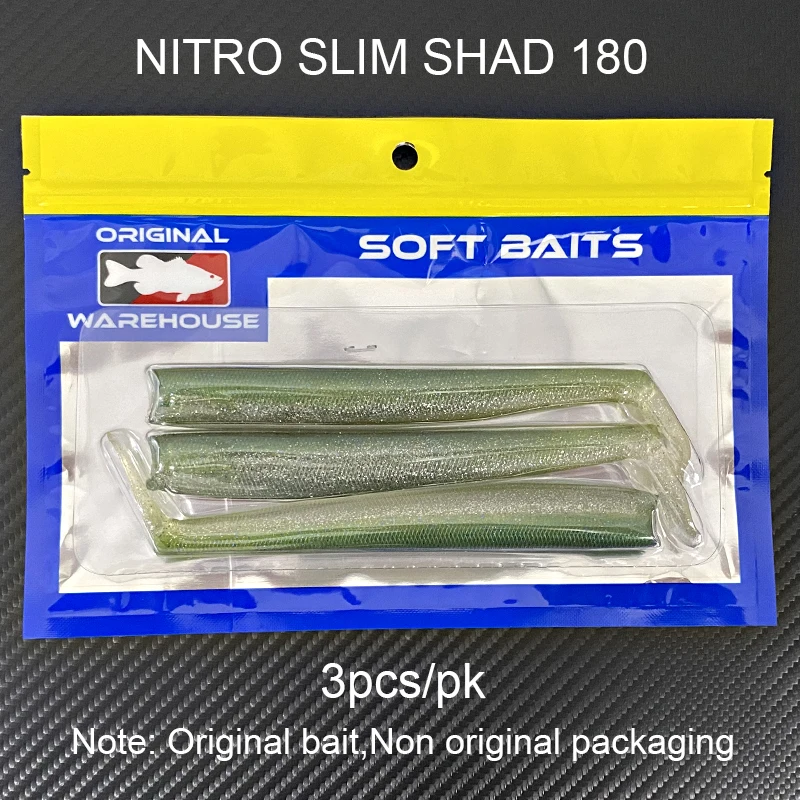 Рыболовная приманка NITRO SLIM SHAD 110 150 180