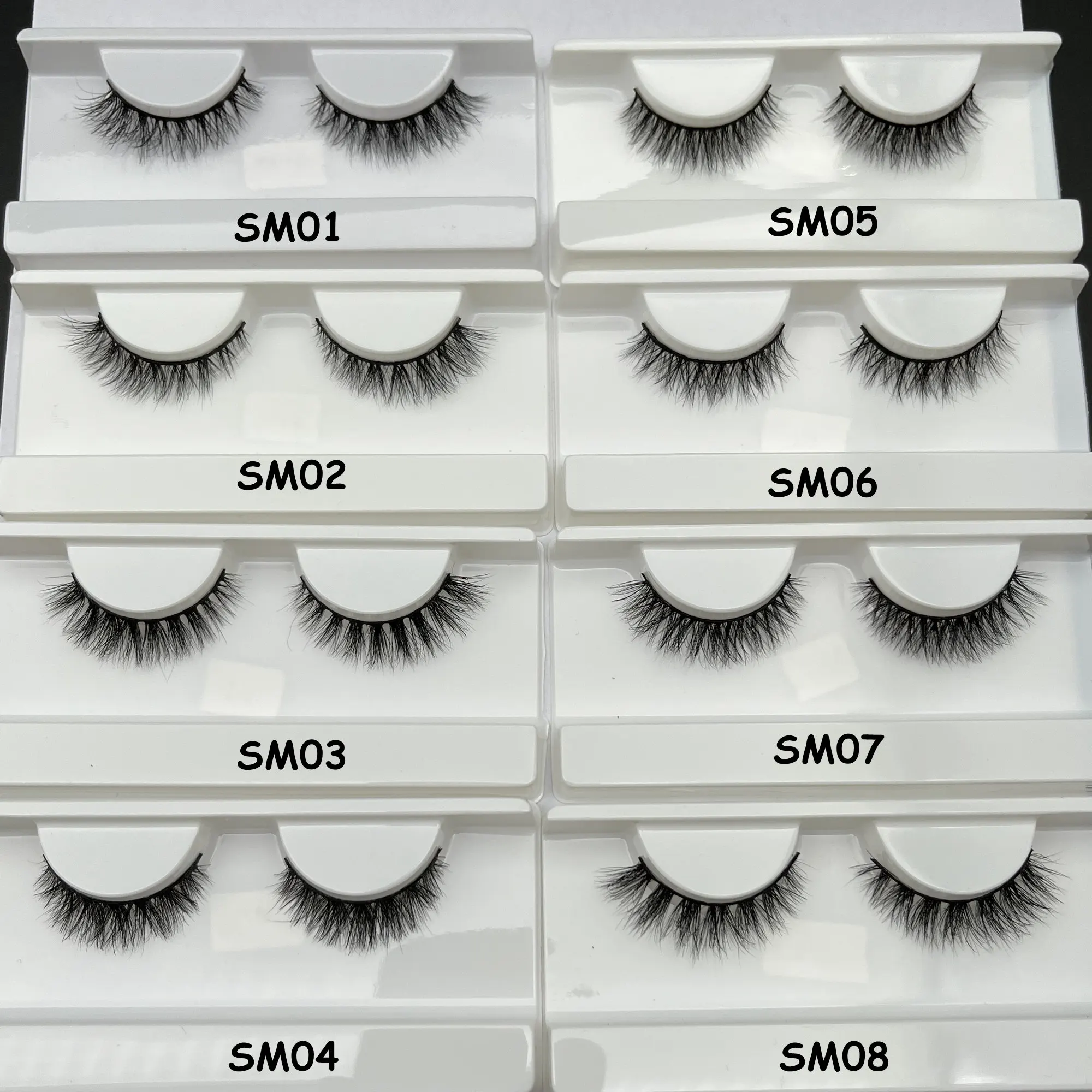 

Mikiwi 8 мм/10 мм короткие норковые ресницы натуральные 5D норковые ресницы Wispy пушистые норковые ресницы естественный вид